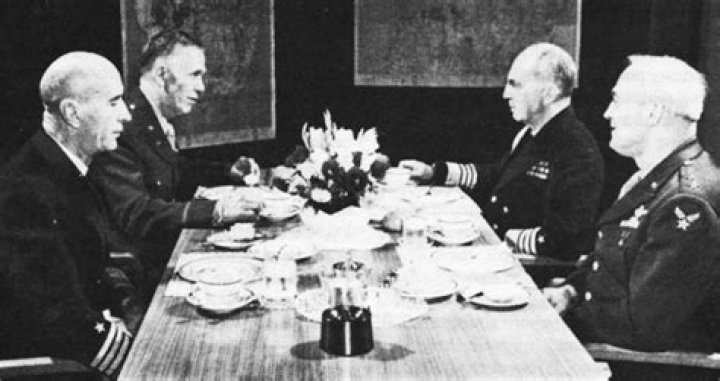 What WWII Conference established the Joint Chief of Staff?