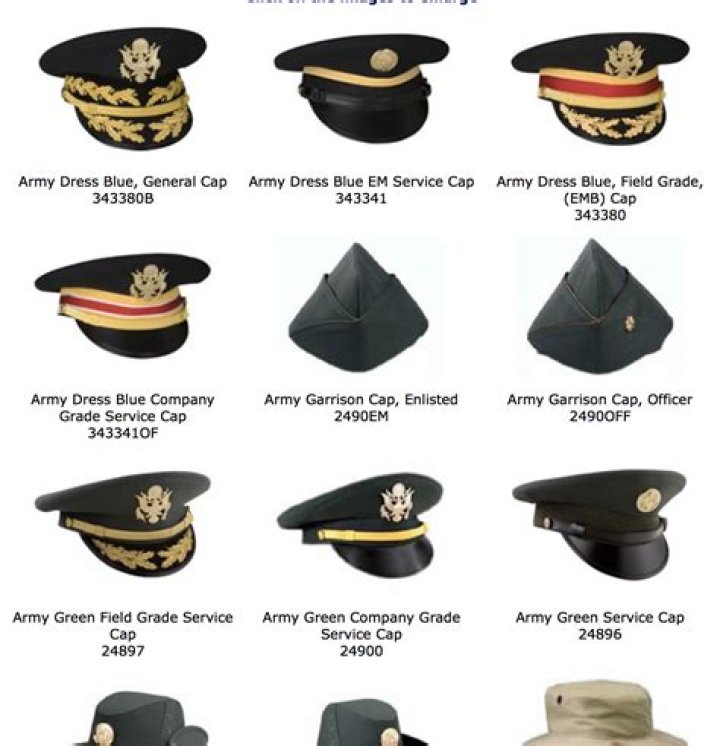 Whats an army hat called?