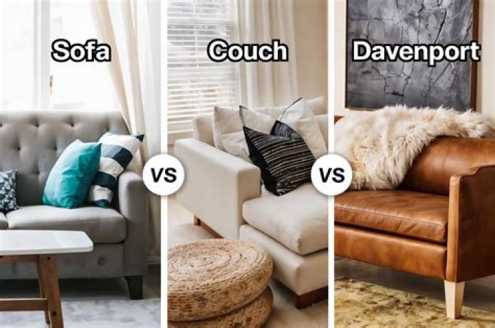 What’s the difference between a sofa and a Davenport?