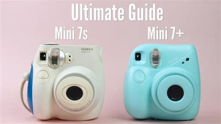 What’s the difference between instax 7 and 9?