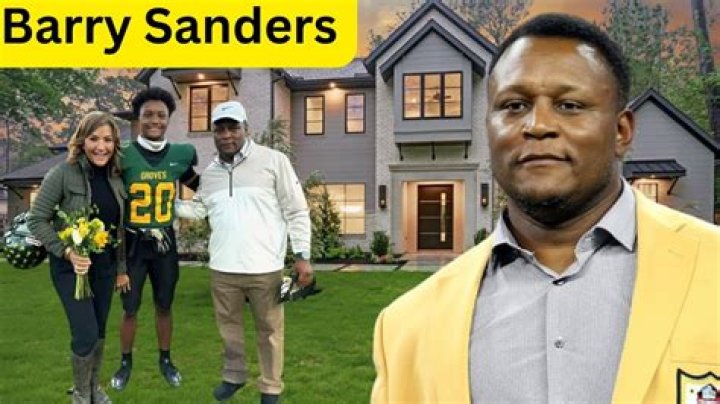 Where Are Barry Sanders’ Kids Now?