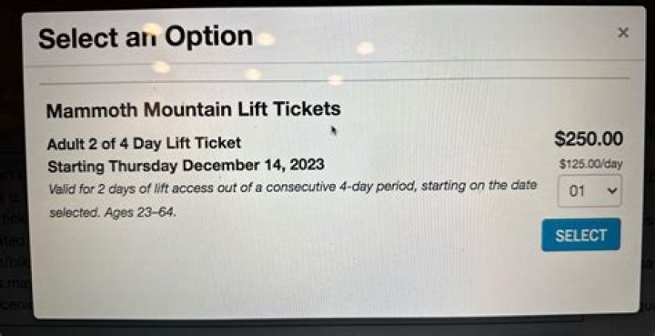 Where can I get cheap mammoth lift tickets?
