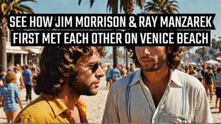 Where did Jim Morrison live in Venice Beach?