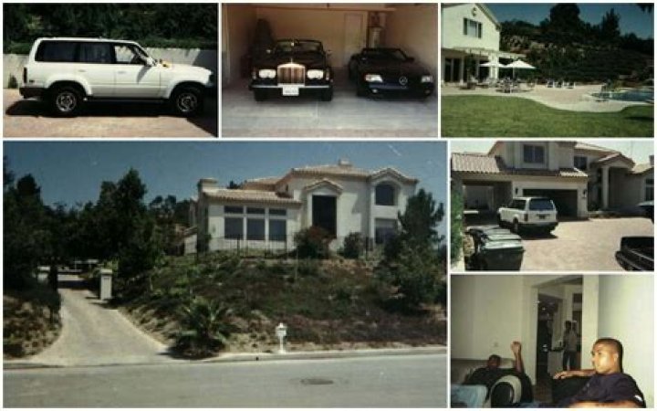 Where did Tupac live in California?