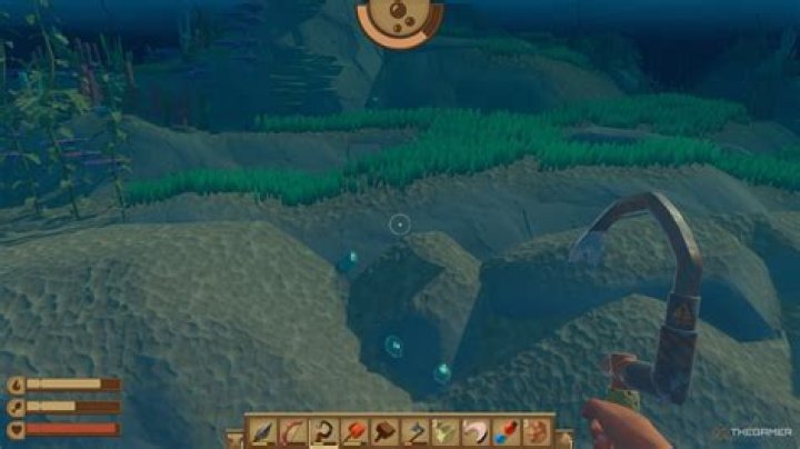 Where is clay in raft?