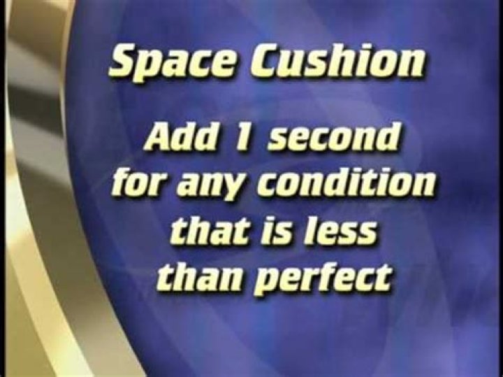 Where is it best to keep a space cushion?