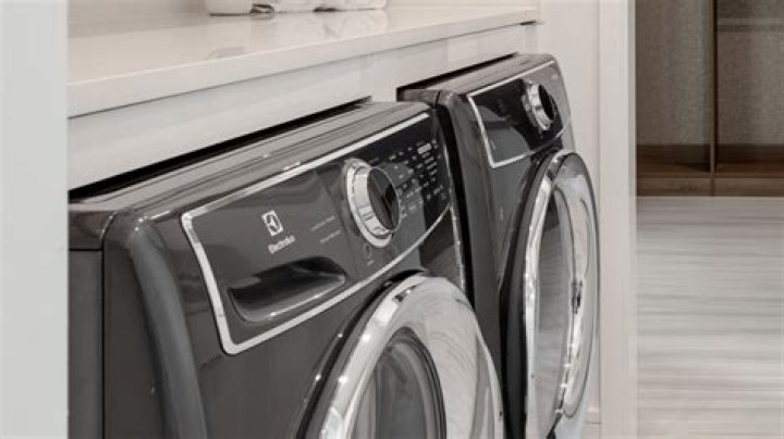 Where is model number on Electrolux dryer?