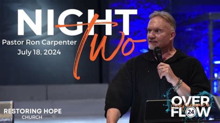 Where is Pastor Ron Carpenter now?