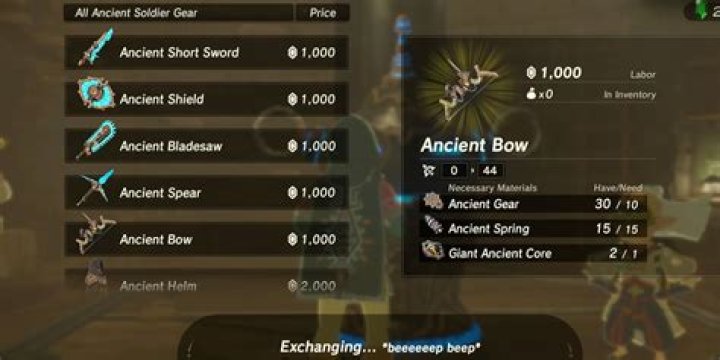 Where is the duplex bow in Zelda?