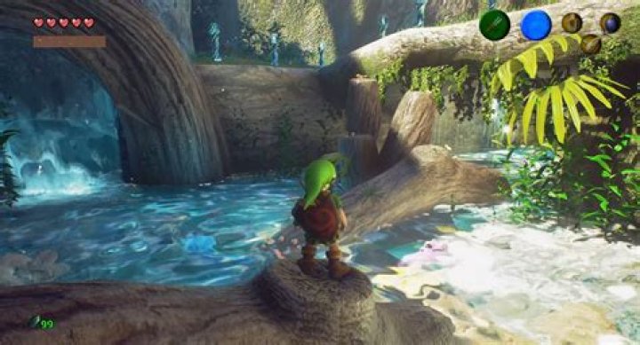 Where is the forest stage in Zelda Ocarina of Time?