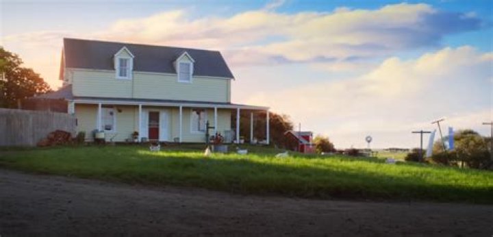 Where is the house from funny farm located?