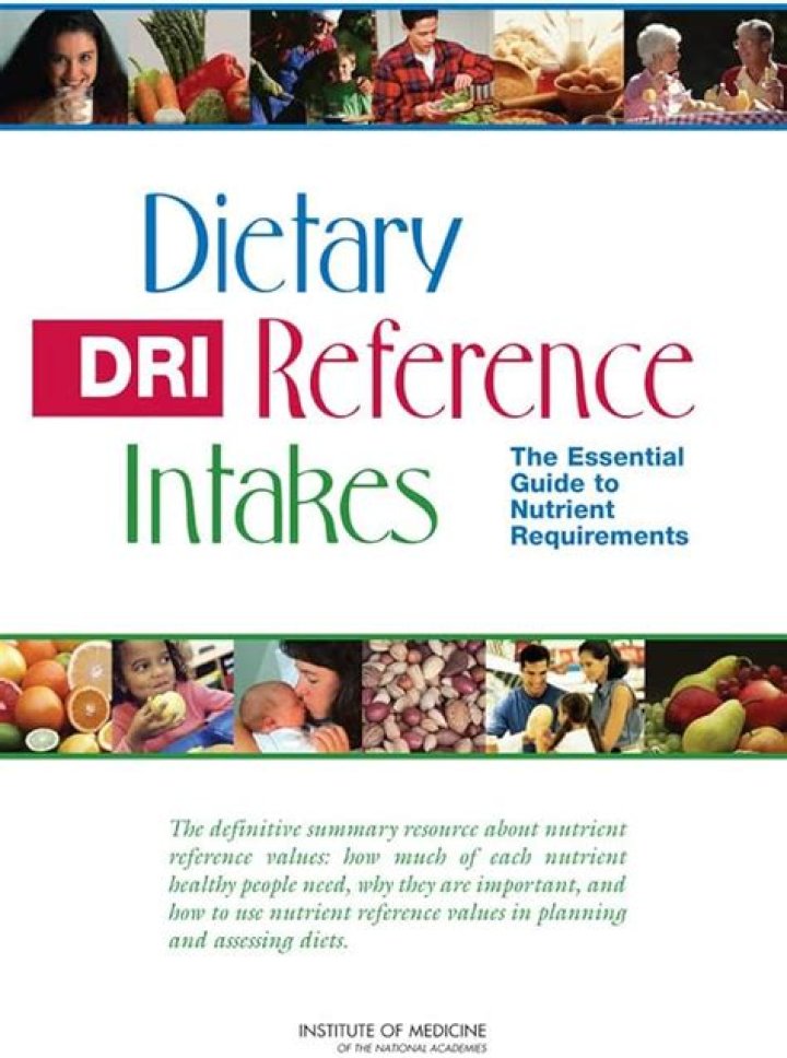 Which Dietary Reference Intake DRI meets the needs of approximately 98% of healthy Americans?