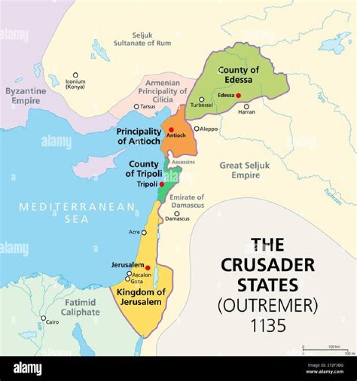 Which of the Crusades was the first king of Jerusalem?