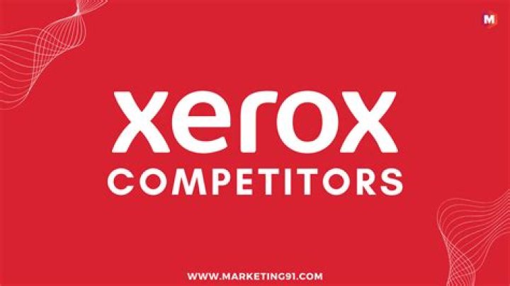 Who are Xerox competitors?
