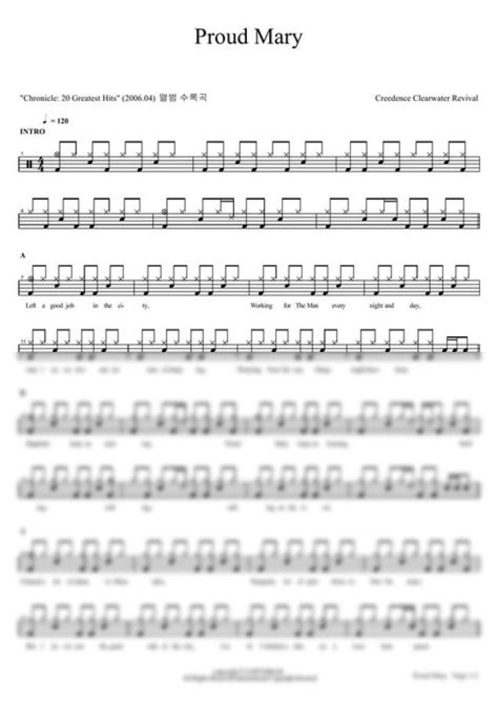 Who has sung Proud Mary?