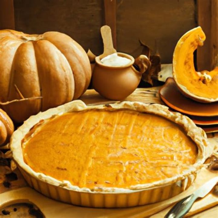 Who invented pumpkin pie?