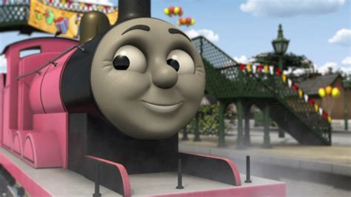 Who is the pink train in Thomas?