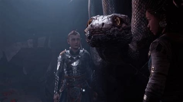 Who summoned the world Serpent When Atreus was sick?