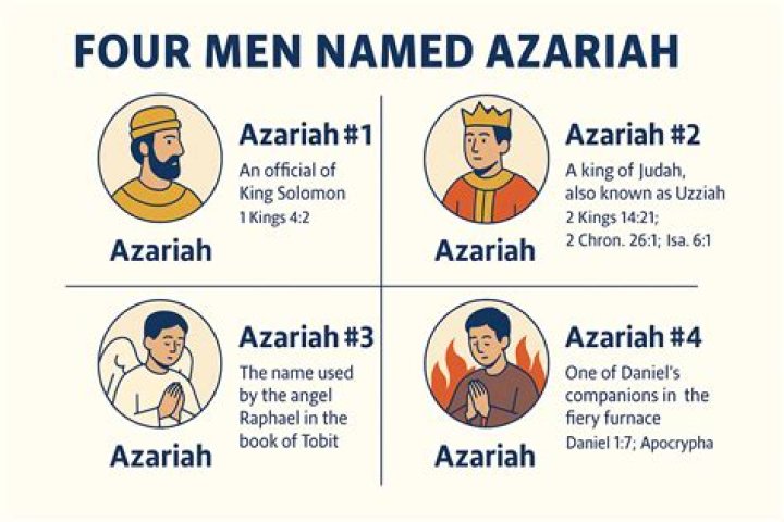 Who was Azariah in the Bible?