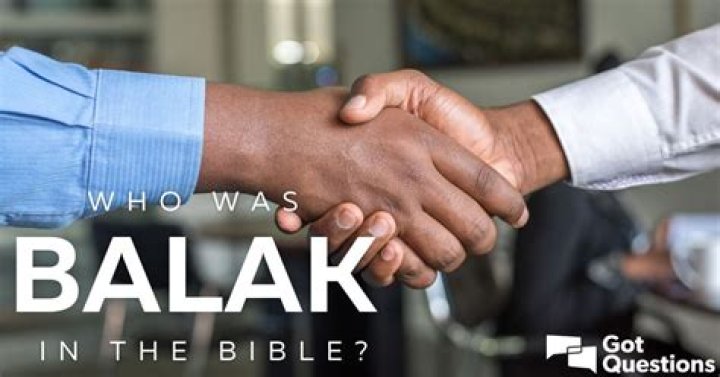 Who was Balak in the Bible?