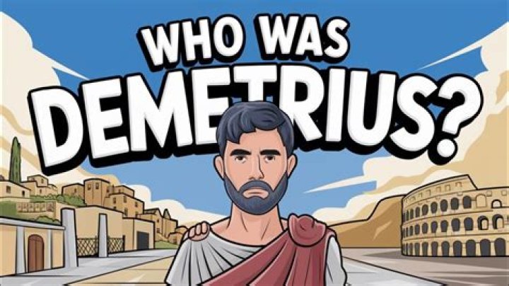 Who was Demetrius in the Bible?