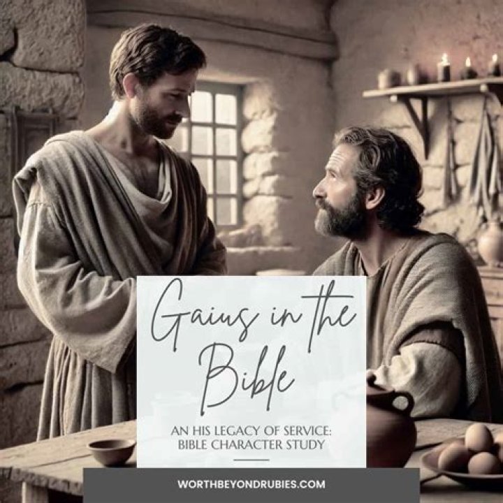 Who was Gaius in the Bible?