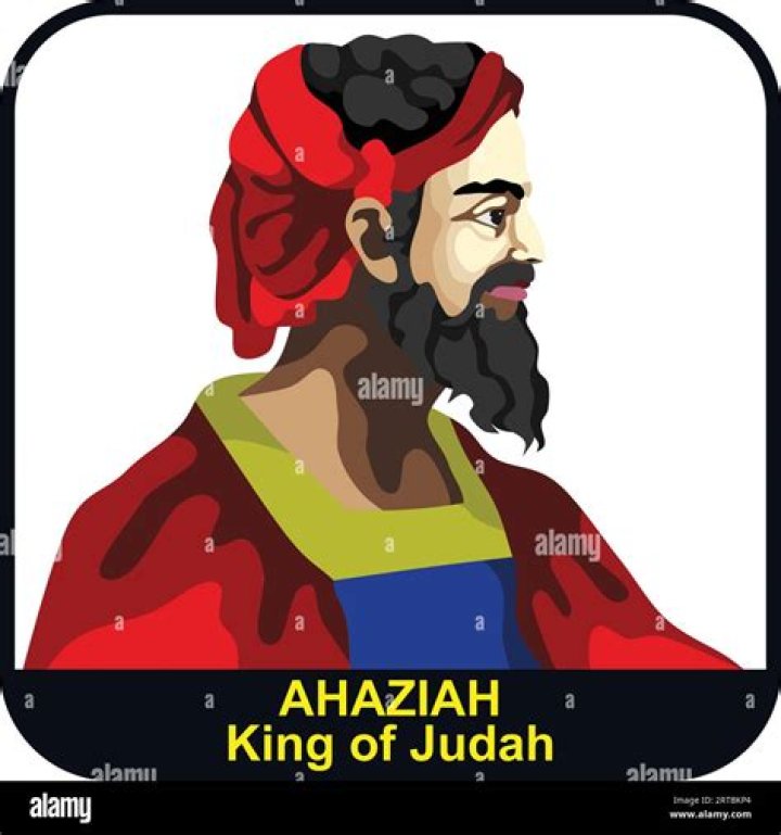 Who was King Ahaziah in the Bible?