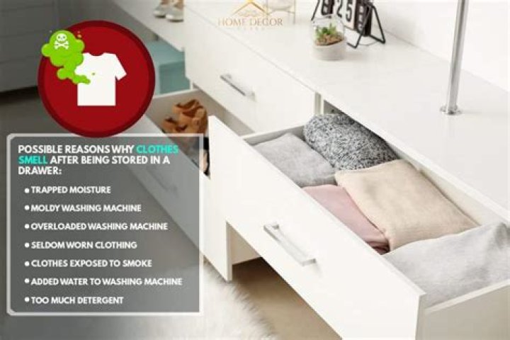 Why do my drawers make my clothes smell?