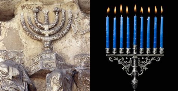 Why do some menorahs have 7 candles and some have 9?
