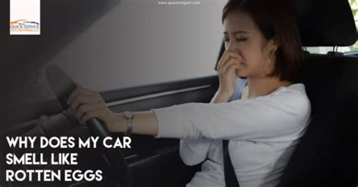Why does my car smell like rotten milk?