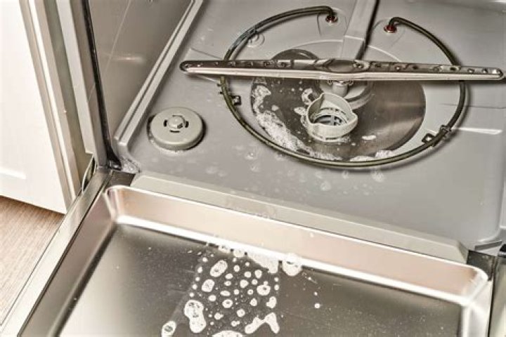 Why does my dishwasher not spray water?