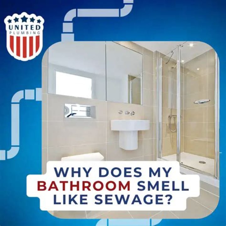 Why does my upstairs bathroom smell like sewage?