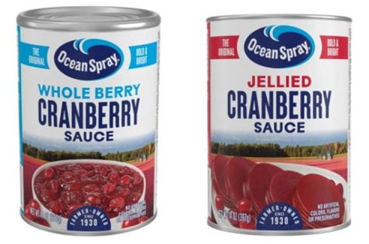 Why is cranberry sauce in the can upside down?