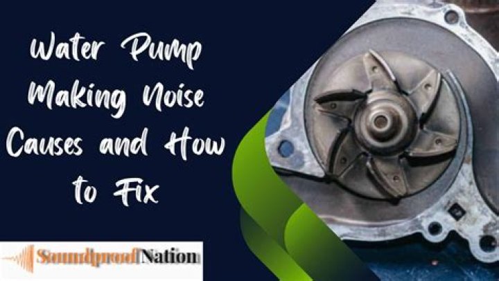 Why is my circulator pump making noise?