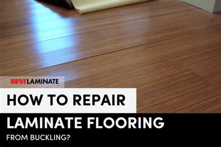 Why is my new laminate floor lifting?