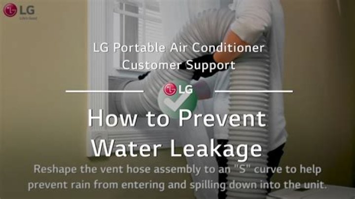 Why is my portable AC spitting water?
