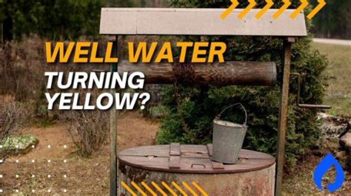 Why is my well water suddenly yellow?