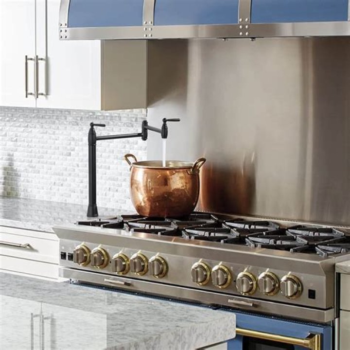 Why is there a faucet above the stove?