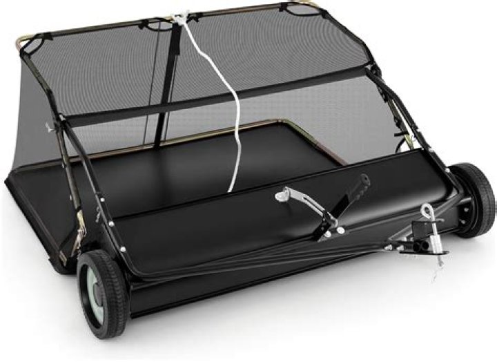 Will lawn sweeper pick up sticks?