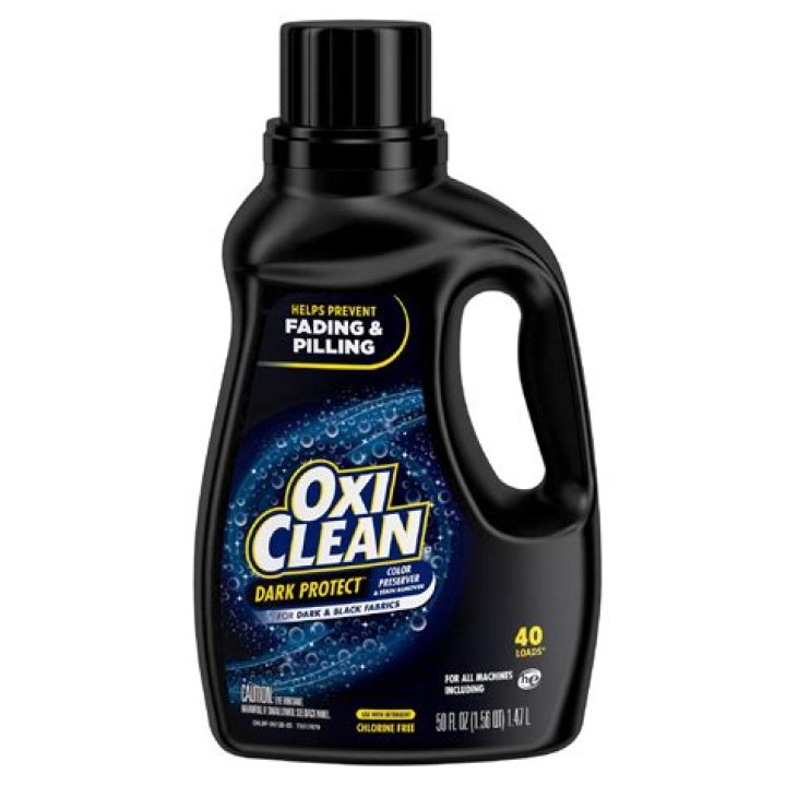 Will OxiClean fade black clothes?
